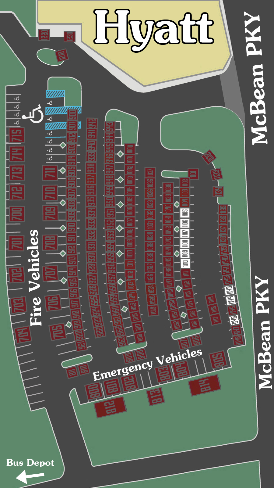 2015 Santa Clarita Home and Garden Show Outdoor Map