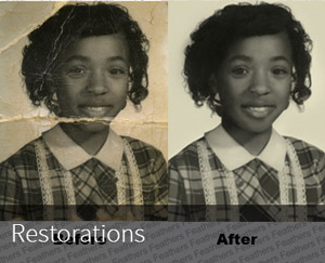 Feathers Photo Signs and Printing - Restoration