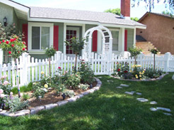 Valencia Vinyl Fence